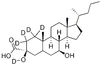 3-Ursodeoxycholic Acid-d5 CAS#: 52840-12-7