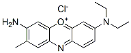 3-amino-7-(diethylamino)-2-methylphenoxazin-5-ium chloride CAS#: 55973-87-0