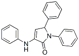 3-anilino-1,5-diphenyl-5H-pyrrol-2-one CAS#: 5468-12-2