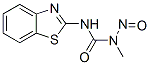 3-benzothiazol-2-yl-1-methyl-1-nitroso-urea CAS#: 51542-33-7