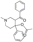 (3-benzoyl-1-methyl-4-phenyl-4-piperidyl) acetate CAS#: 6636-24-4