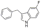 3-benzyl-5-fluoro-1H-indole CAS#: 494780-29-9