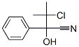 3-chloro-2-hydroxy-3-methyl-2-phenyl-butanenitrile CAS#: 5445-33-0