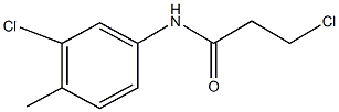 3-chloro-N-(3-chloro-4-methylphenyl)propanamide CAS#: 51318-77-5