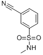 3-cyano-N-methylbenzenesulfonamide CAS#: 56542-62-2