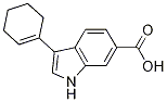 3-cyclohex-1-en-1-yl-1H-indole-6-carboxylic acid CAS#: 494799-16-5