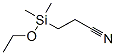 3-(ethoxydimethylsilyl)propiononitrile CAS#: 5360-07-6