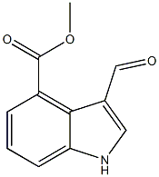 3-formyl-1H-Indole-4-carboxylic acid methyl ester CAS#: 53462-88-7