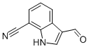 3-formyl-1H-indole-7-carbonitrile CAS#: 467451-63-4