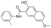 3-hydroxy-7-methoxy-N-(o-tolyl)naphthalene-2-carboxamide CAS#: 5538-57-8
