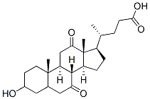 3-hydroxy-7,12-diketocholanoic acid CAS#: 517-33-9