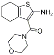 3-(morpholin-4-ylcarbonyl)-4,5,6,7-tetrahydro-1-benzothiophen-2-amine(SALTDATA: FREE) CAS#: 554405-87-7