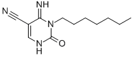 3-n-Heptyl-5-cyanocytosine CAS#: 53608-90-5