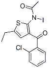3-(o-Chlorobenzoyl)-5-ethyl-2-(iodoacetylamino)thiophene CAS#: 50509-01-8