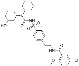3-trans-Hydroxycyclohexyl Glyburide CAS#: 586414-84-8
