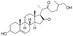 3,26-Dihydroxycholest-5-ene-16,22-dione CAS#: 55925-29-6