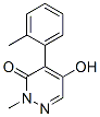 3(2H)-Pyridazinone, 5-hydroxy-2-methyl-4-(2-methylphenyl)- (9CI) CAS#: 503454-50-0