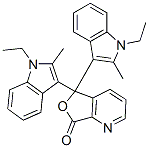 3,3-Bis(1-ethyl-2-methyl-1H-indol-3-yl)-7-azaphthalide CAS#: 50668-46-7