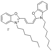 3,3'-DIHEPTYLOXACARBOCYANINE IODIDE CAS#: 53213-83-5