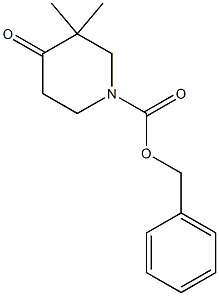 3,3-DIMETHYL-4-OXO-PIPERIDINE-1-CARBOXYLIC ACID BENZYL ESTER CAS#: 473838-66-3