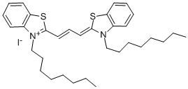 3,3'-DIOCTYLTHIACARBOCYANINE IODIDE CAS#: 53213-89-1