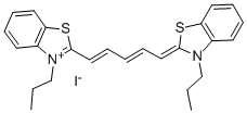 3,3'-DIPROPYLTHIADICARBOCYANINE IODIDE CAS#: 53213-94-8