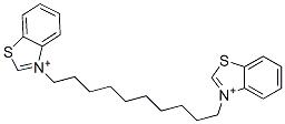 3,3'-(Decamethylene)bis(benzothiazole-3-ium) CAS#: 47585-25-1