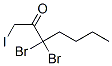 3,3-Dibromo-1-iodo-2-heptanone CAS#: 54899-97-7