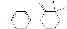 3,3-Dichloro-1-(4-iodophenyl)piperidin-2-one CAS#: 545445-10-1