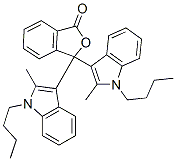 3,3-bis(1-butyl-2-methyl-1H-indol-3-yl)phthalide CAS#: 50292-91-6