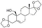 3,3,17,17-Bis(ethylenedioxy)-19-hydroxyandrost-5-ene-19-d2 CAS#: 5696-47-9