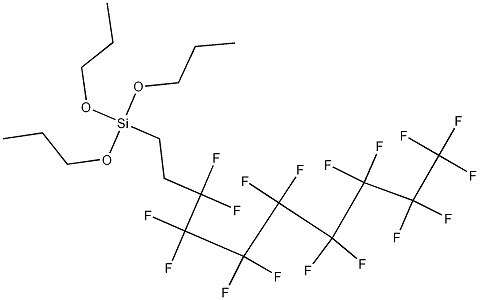 (3,3,4,4,5,5,6,6,7,7,8,8,9,9,10,10,10-Heptadecafluorodecyl)tripropoxysilane CAS#: 521084-64-0
