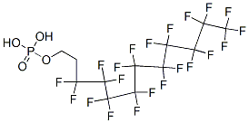 3,3,4,4,5,5,6,6,7,7,8,8,9,9,10,10,11,11,12,12,12-henicosafluorododecyl dihydrogen phosphate CAS#: 57678-05-4