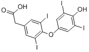 3,3',5,5'-TETRAIODOTHYRO-ACETIC ACID CAS#: 67-30-1