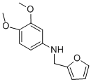 (3,4-DIMETHOXY-PHENYL)-FURAN-2-YLMETHYL-AMINE CAS#: 436088-80-1