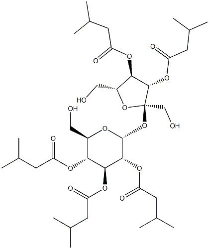 3,4-Di-O-isovaleryl-beta-D-fructofuranosyl 2,3,4-tri-O-isovaleryl-alpha-D-glucopyranoside CAS#: 498552-73-1