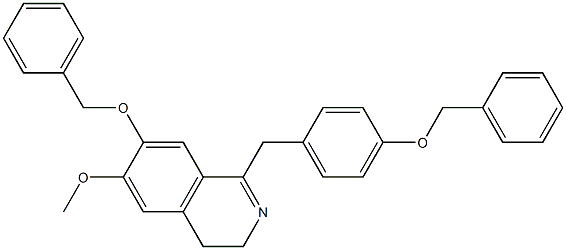 3,4-Dihydro-6-Methoxy-7-(phenylMethoxy)-1-[[4-(phenylMethoxy)phenyl]Methyl]-isoquinoline CAS#: 500577-65-1