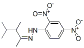 3,4-Dimethyl-2-pentanone 2,4-dinitrophenyl hydrazone CAS#: 55103-79-2