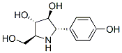 3,4-Pyrrolidinediol, 2-(hydroxymethyl)-5-(4-hydroxyphenyl)-, (2S,3S,4S,5S)- (9CI) CAS#: 431981-75-8