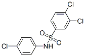 3,4-dichloro-N-(4-chlorophenyl)benzenesulphonamide CAS#: 640-59-5