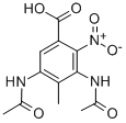 3,5-BIS(ACETYLAMINO)-4-METHYL-2-NITRO-BENZOIC ACID CAS#: 54002-30-1