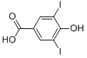 3,5-DIIODO-4-HYDROXYBENZOIC ACID CAS#: 618-76-8