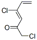3,5-Hexadien-2-one, 1,4-dichloro- CAS#: 55678-18-7