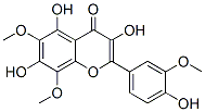 3,5,7-Trihydroxy-2-(4-hydroxy-3-methoxyphenyl)-6,8-dimethoxy-4H-1-benzopyran-4-one CAS#: 549-10-0