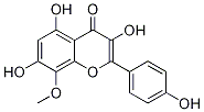 3,5,7-Trihydroxy-2-(4-hydroxyphenyl)-8-methoxy-4H-1-benzopyran-4-one CAS#: 571-74-4
