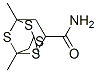 3,5,7-Trimethyl-2,4,6,8-tetrathiaadamantane-1-carboxamide CAS#: 57289-08-4