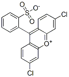 3,6-dichloro-9-(2-sulphonatophenyl)xanthylium CAS#: 56046-85-6