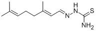 3,7-Dimethyl-2,6-octadienal thiosemicarbazone CAS#: 54097-74-4