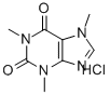 3,7-dihydro-1,3,7-trimethyl-1H-purine-2,6-dione monohydrochloride CAS#: 5892-18-2