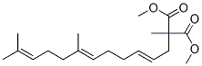 3,7,11-Trimethyl-2,6,10-dodecatrienylmalonic acid dimethyl ester CAS#: 43219-20-1